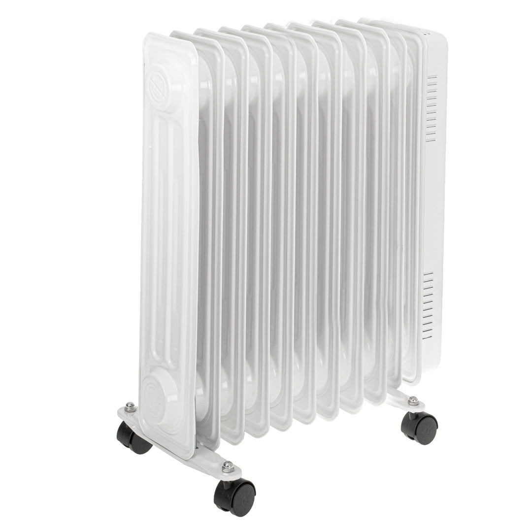 Chauffage à l'huile Adler, 11 ailettes, puissance 2500W, 3 niveaux de chauffage, blanc, AD 7817