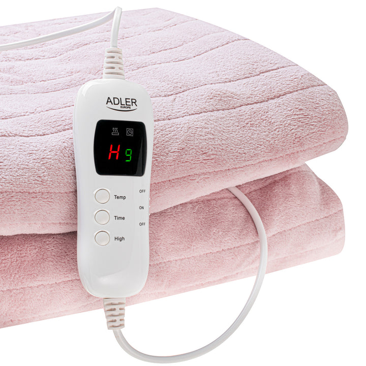 Adler electric blanket, LCD remote control, 7 heating levels, 160x180 cm, AD 7443