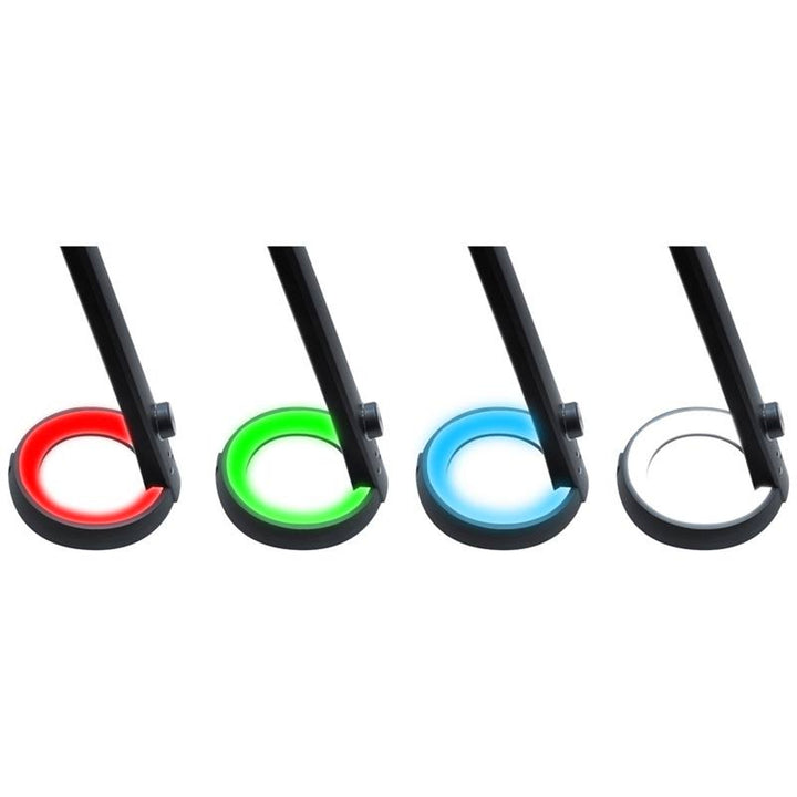 Svensson Office Lamp, 450 Lumen, 8W power, three light temperatures, mobile device charging function, RGB base, LXBL1063