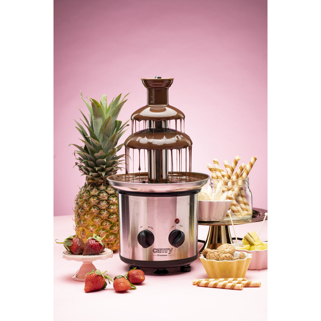 Camry chocolate fountain, 650ml capacity, 320W power, CR 4488