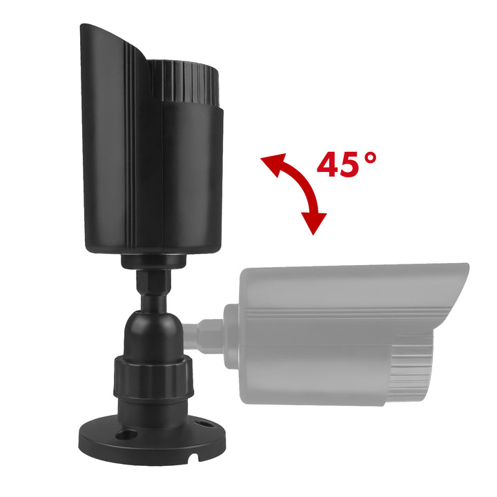 Attrappe einer Röhrenkamera, IR-LEDs, schwarz, Stromversorgung 2xAA (nicht im Lieferumfang enthalten), ABS, IR1800 B