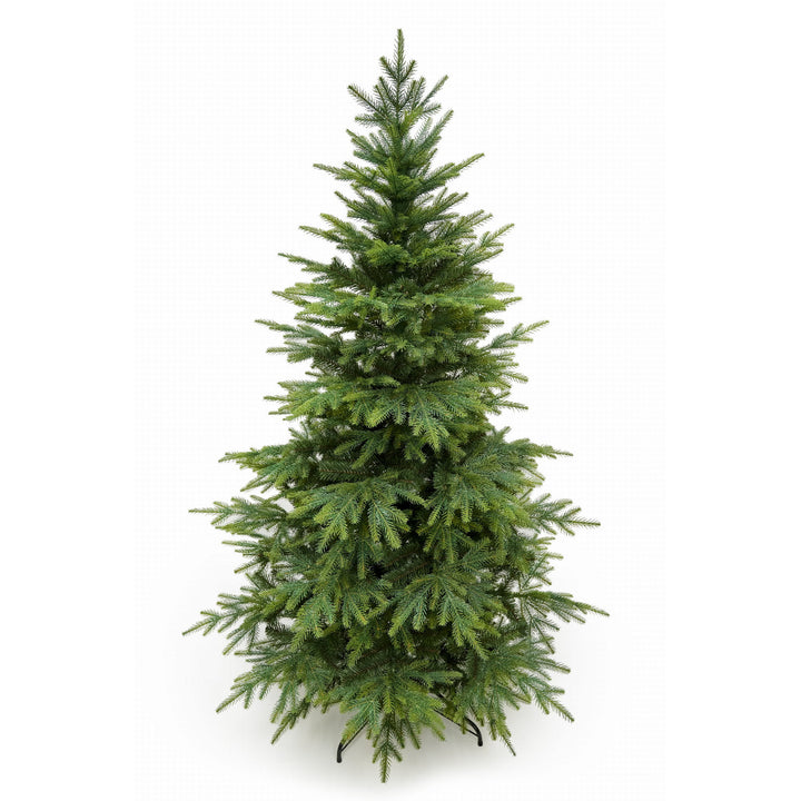 Künstlicher Weihnachtsbaum, natürliche kaukasische Fichte, PVC + PE, Höhe 190 cm