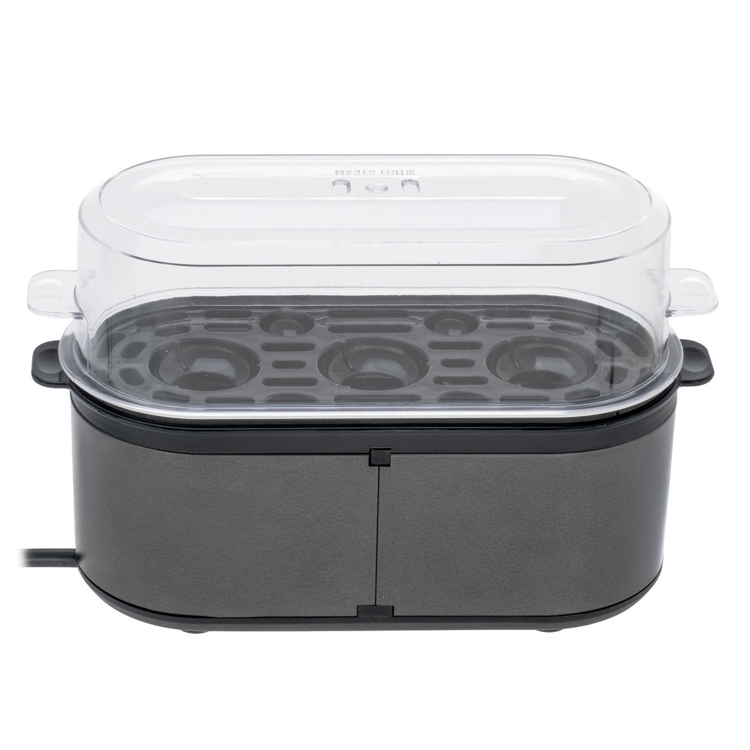 Cuiseur d'oeufs Mesko pour 3 oeufs, puissance 210W, étape de cuisson sélectionnable, voyant lumineux, MS 4485