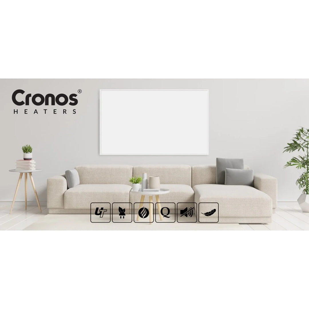 Cronos infrared heater, 800W, matte surface, ultra-thin, Carbon P800