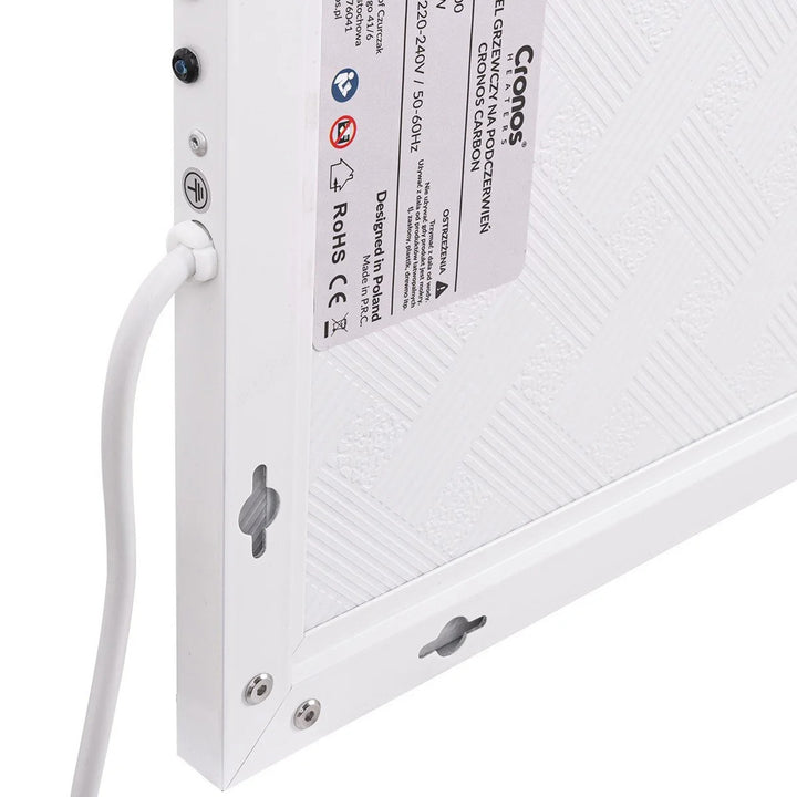 Cronos infrared heater, 800W, matte surface, ultra-thin, Carbon P800