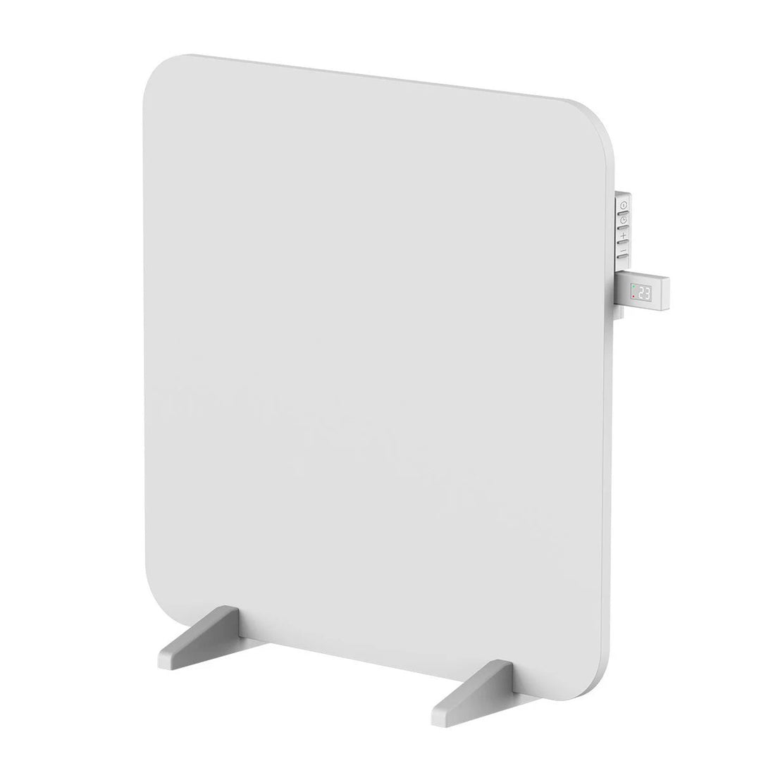 Cronos infrared heater, 450W, with thermostat and remote control, adjustable from 10°C to 50°C, low energy loss, Titanium CR-500