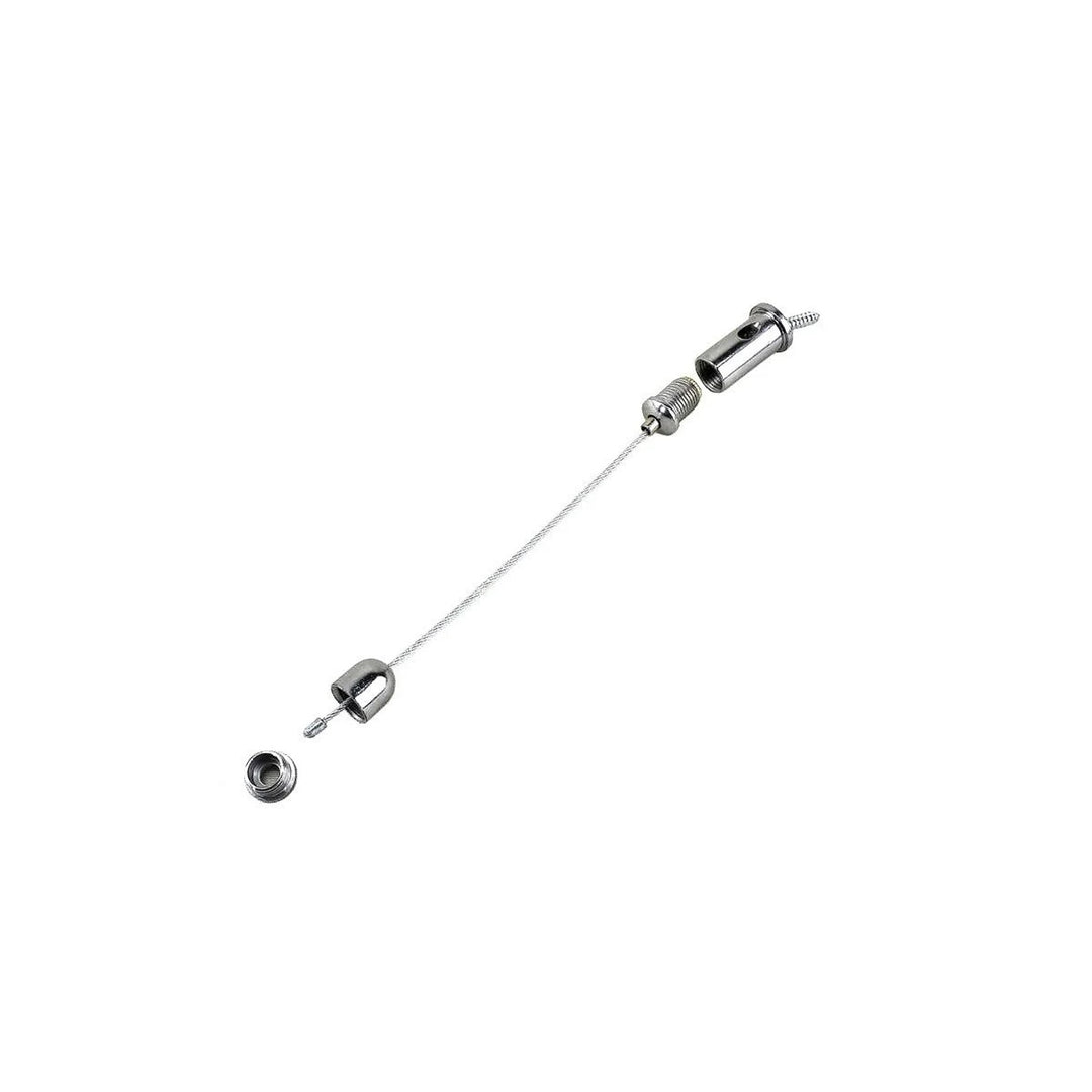 Ceiling mounting kit for Cronos radiant heaters, cord length 1m, stainless steel