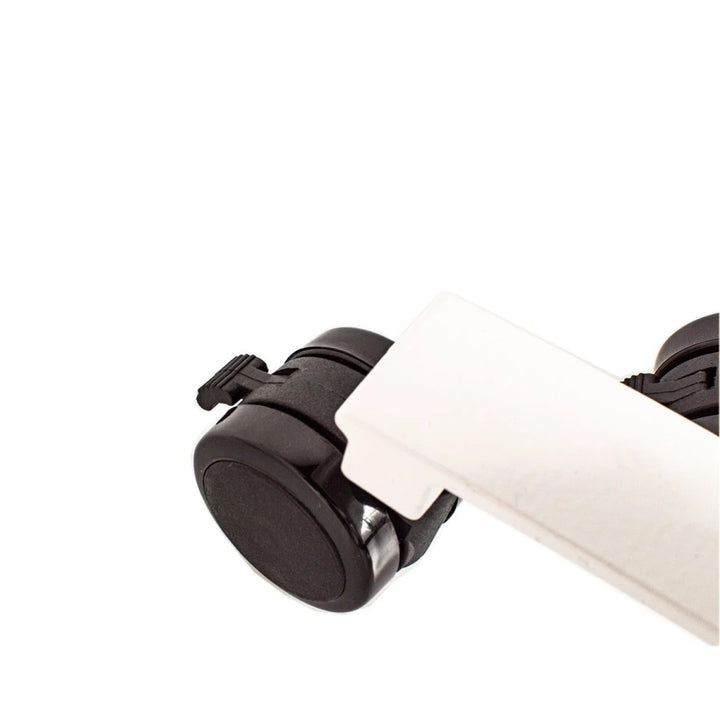 Legs with casters for Cronos radiant heaters, universal, lightweight, made of heat-resistant materials, with locking brake