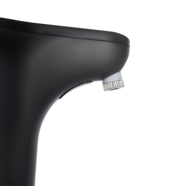 Dispensador automático Promedix, contenedor dispensador para jabones líquidos, líquidos desinfectantes, 300ml, negro, PR-540 B + 4 pilas AA Varta Industrial