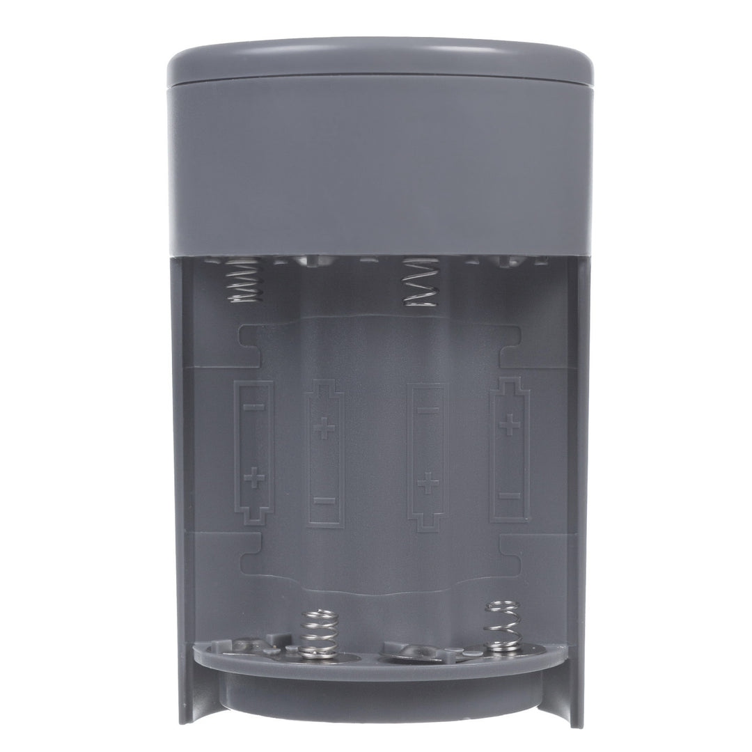 Dispensador automático Promedix, contenedor dispensador para jabones líquidos, líquidos desinfectantes, 300ml, gris, PR-540 GR + 4 pilas Varta Industrial AA