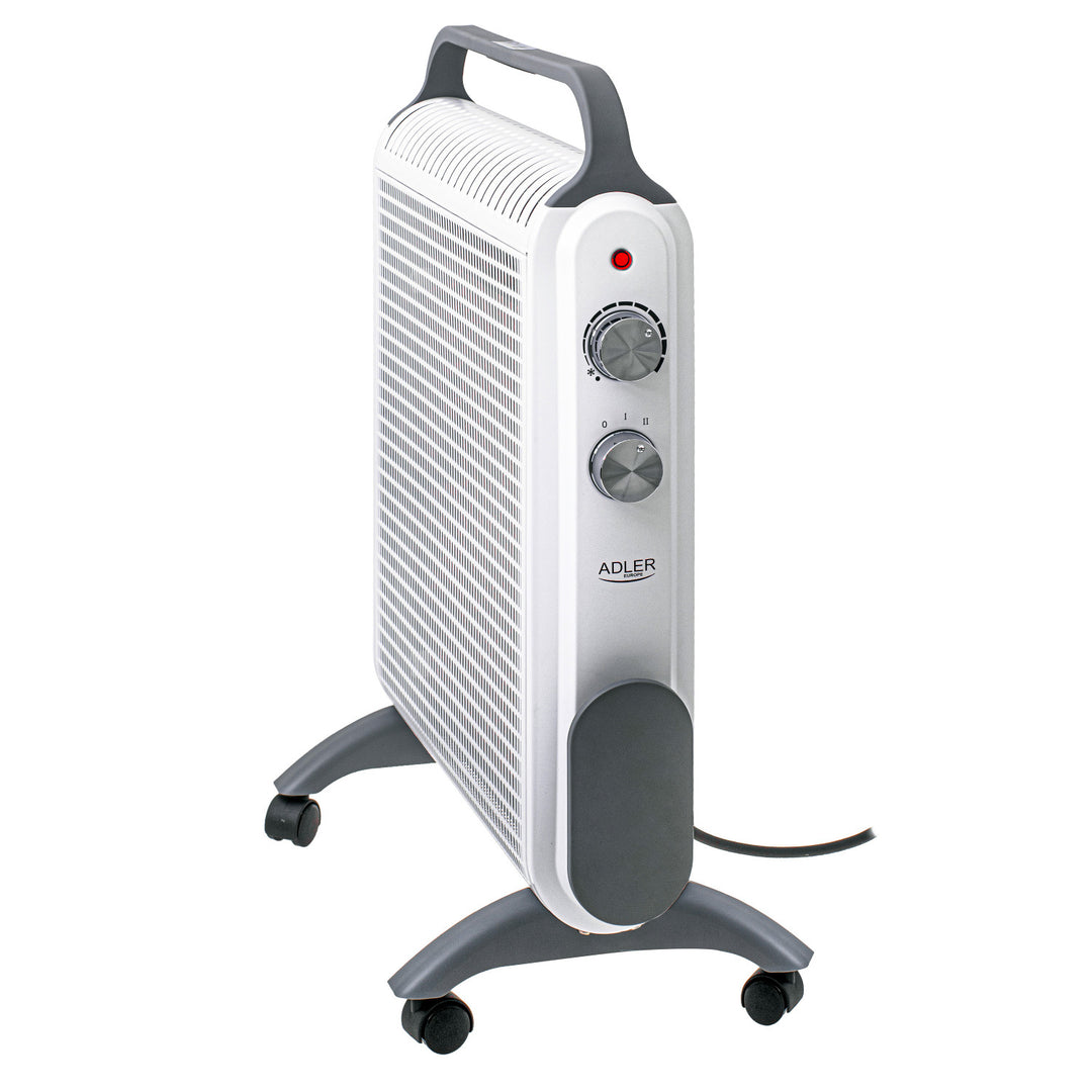 Convector heater, on wheels, 2 power levels, max 2000W, thermostat, AD 7750