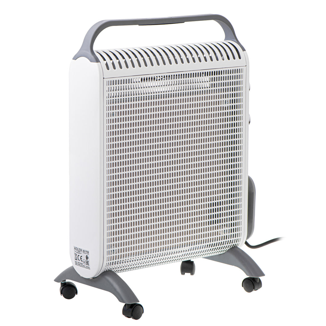 Convector heater, on wheels, 2 power levels, max 2000W, thermostat, AD 7750
