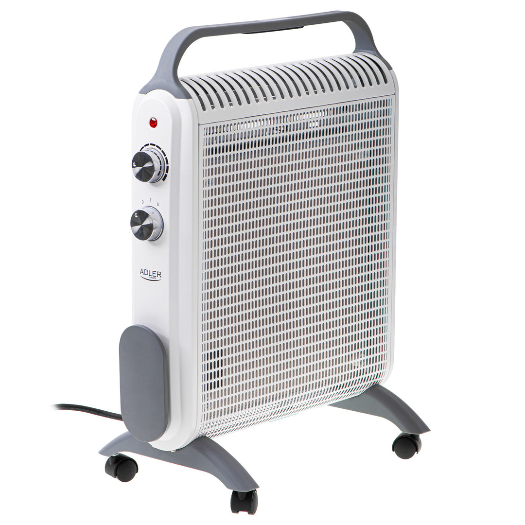 Convector heater, on wheels, 2 power levels, max 2000W, thermostat, AD 7750
