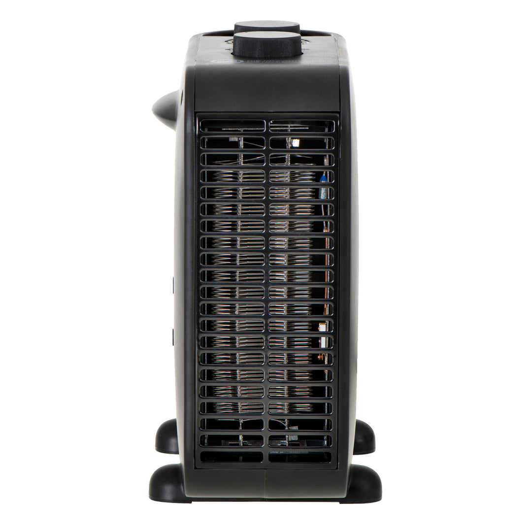 Adler fan heater, 2 power levels, max 2000W, thermostat, black, AD 7725