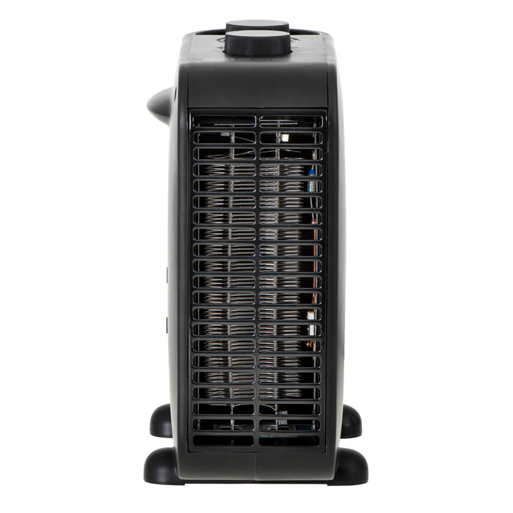 Adler fan heater, 2 power levels, max 2000W, thermostat, black, AD 7725