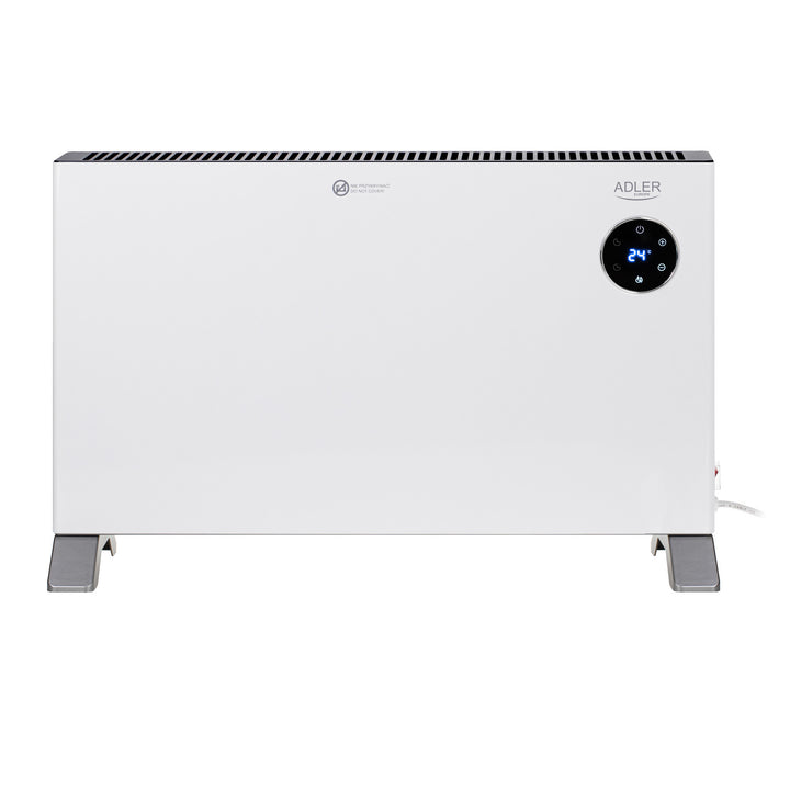 Adler convector heater, LED display, remote control, 3 heating levels, thermostat, max 2000W, AD 7752