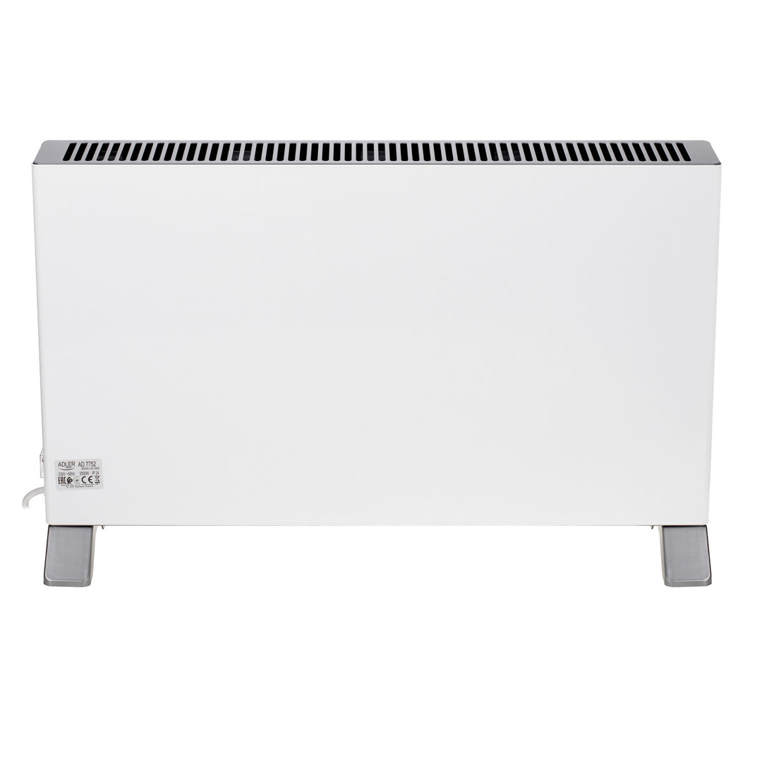 Adler convector heater, LED display, remote control, 3 heating levels, thermostat, max 2000W, AD 7752