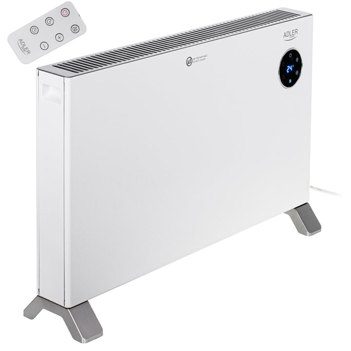 Adler convector heater, LED display, remote control, 3 heating levels, thermostat, max 2000W, AD 7752