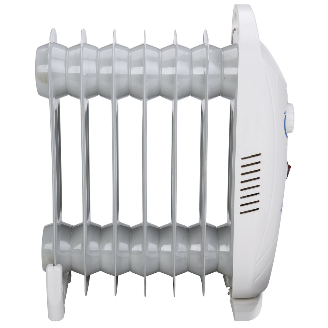 Mesko oil heater, 7 ribs, 800W, temperature control, gray, MS 7804