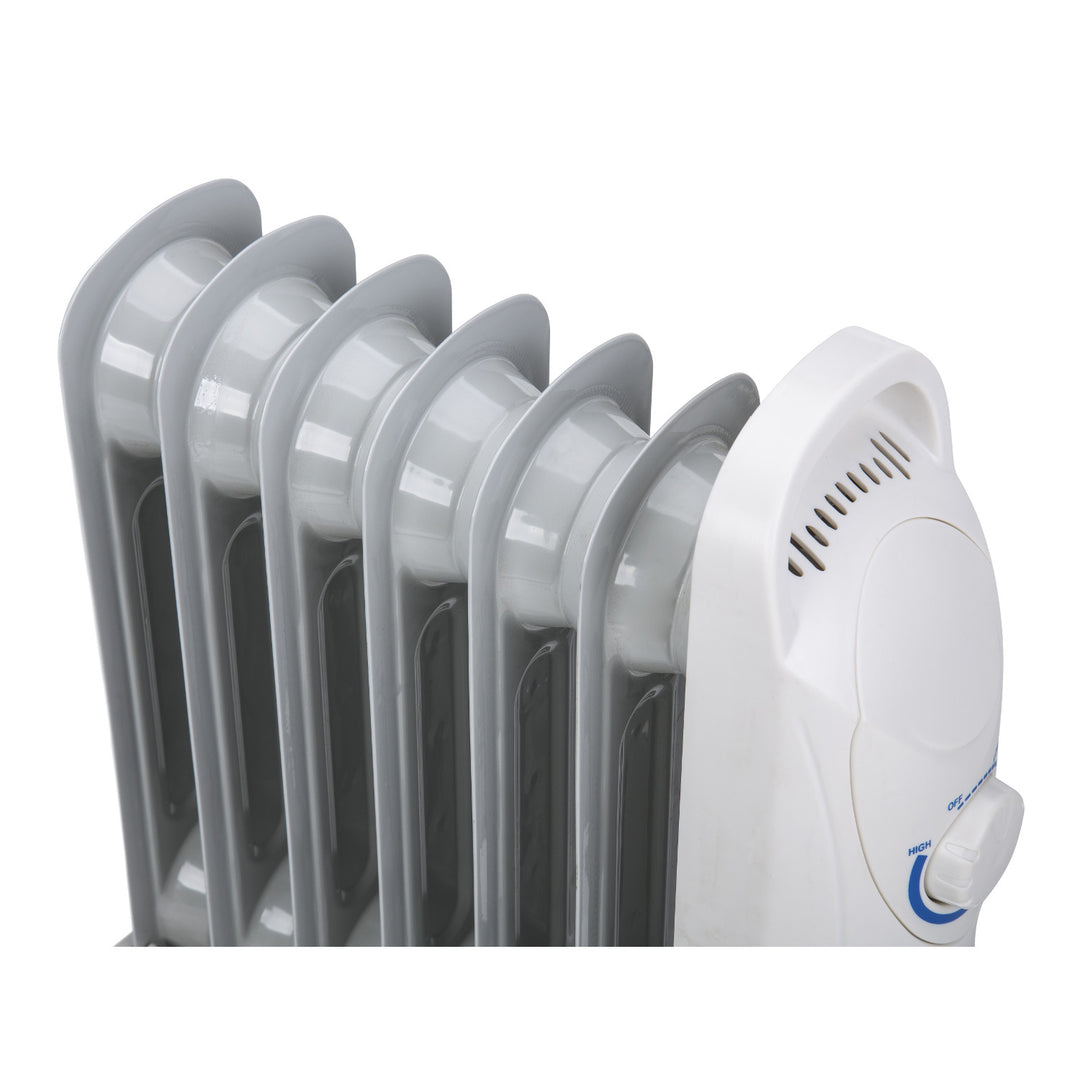 Mesko oil heater, 7 ribs, 800W, temperature control, gray, MS 7804