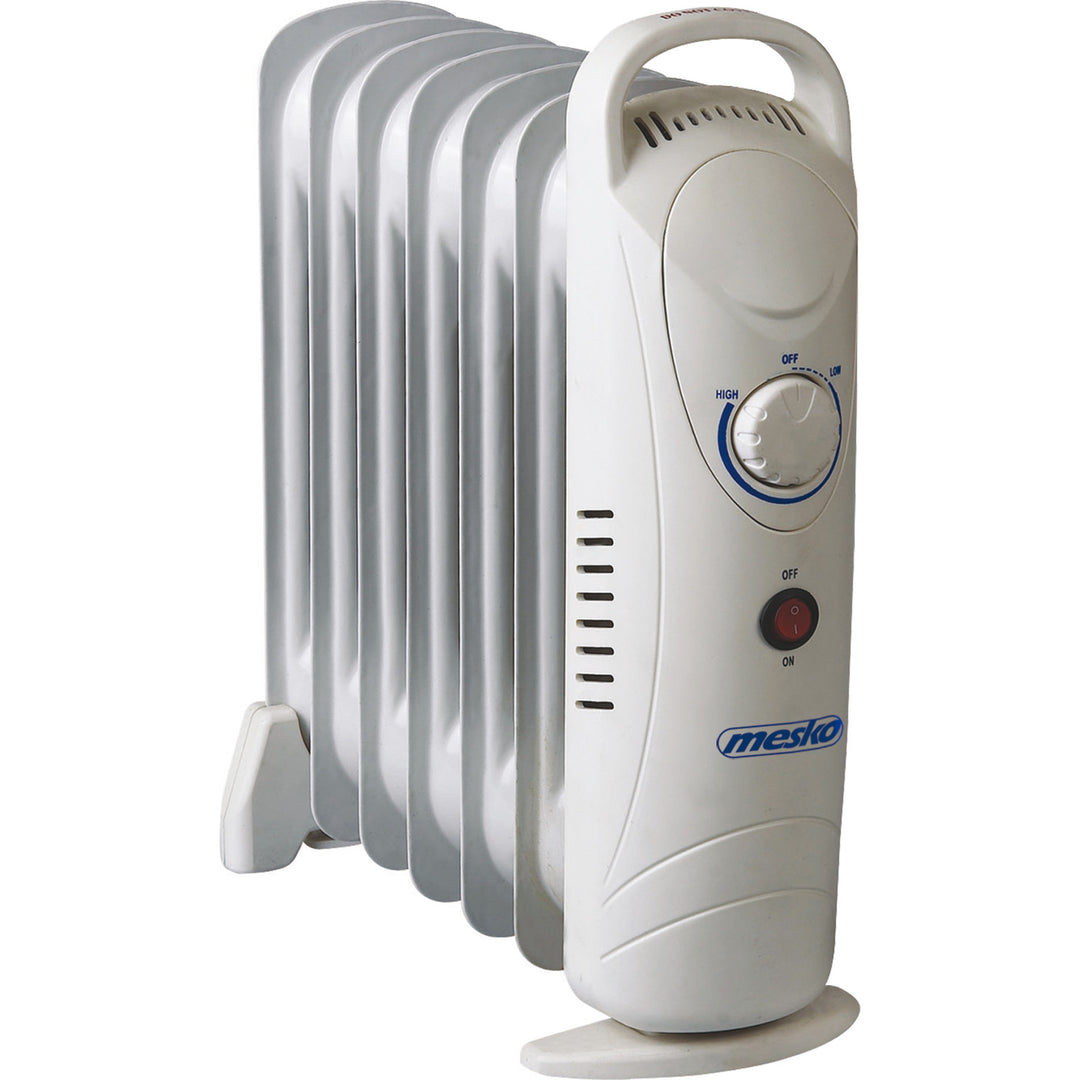 Mesko oil heater, 7 ribs, 800W, temperature control, gray, MS 7804
