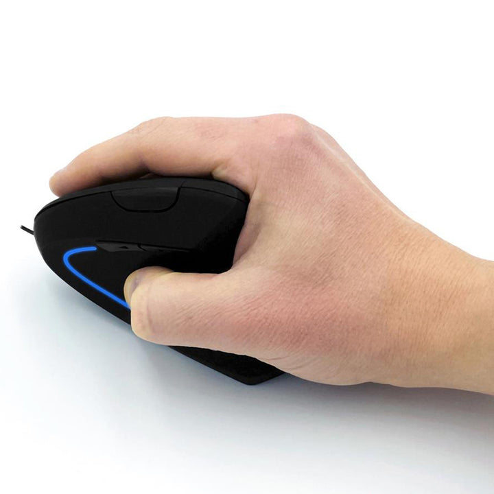 Vertic vertical optical mouse, wired, optical, 6400 DPI, 5 buttons, MT1122