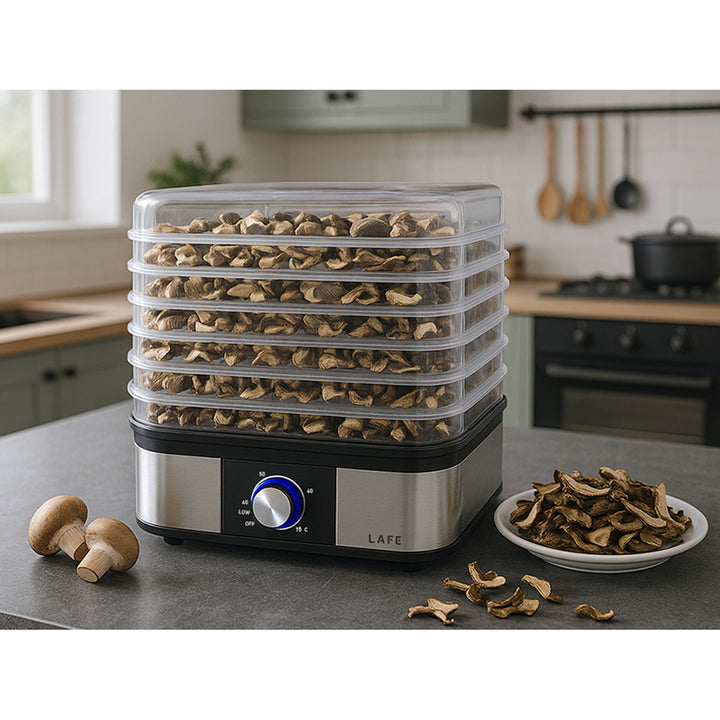 Séchoir à feuilles, pour champignons, fruits, légumes, 250W, 5 tamis, contrôle de la température, NutriDry