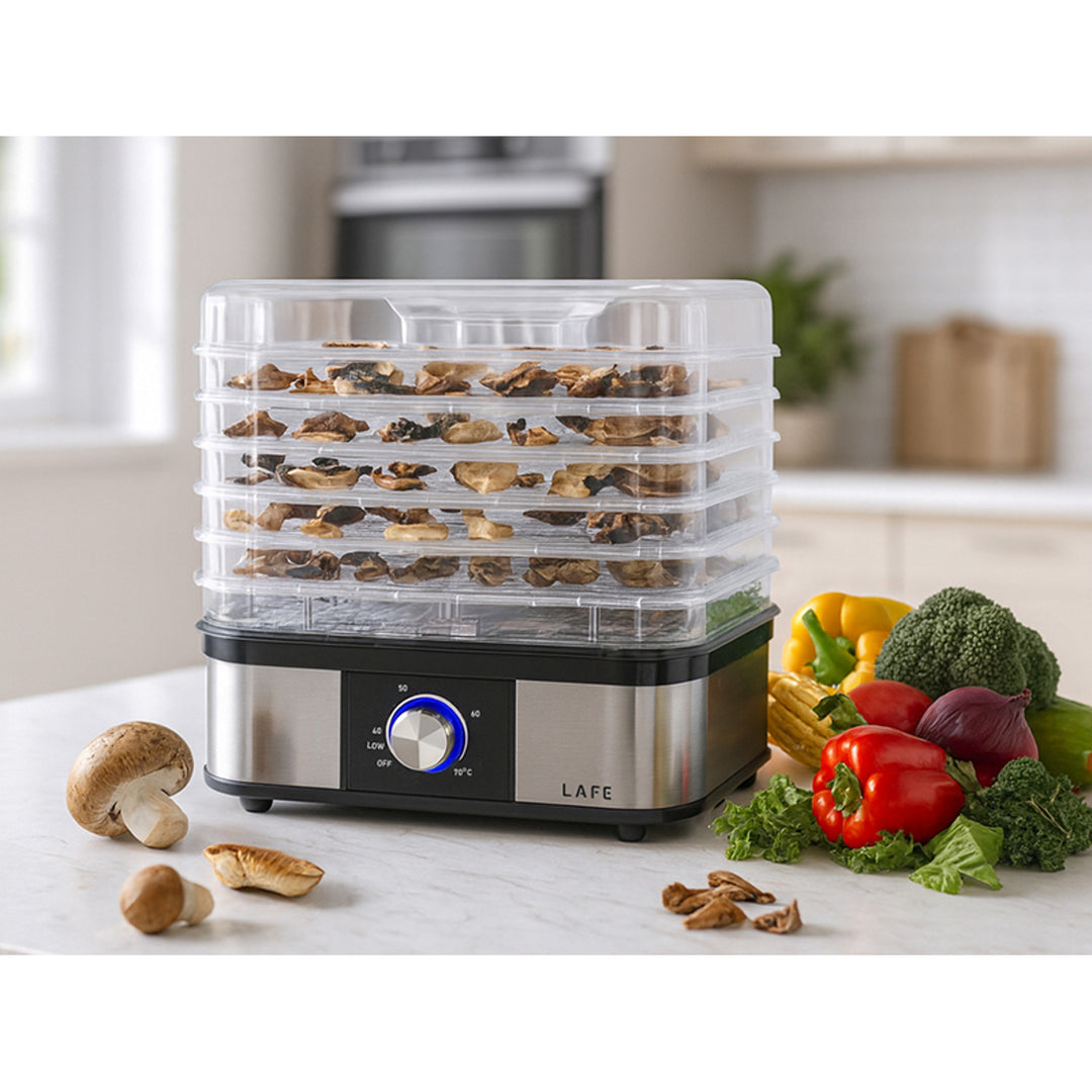 Séchoir à feuilles, pour champignons, fruits, légumes, 250W, 5 tamis, contrôle de la température, NutriDry