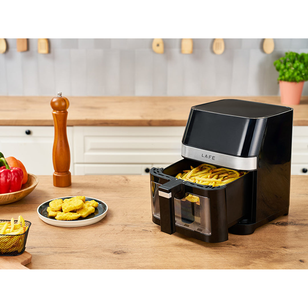 Lafe vetvrije friteuse, 1500W, 7 programma's, LCD-display, MasterFry