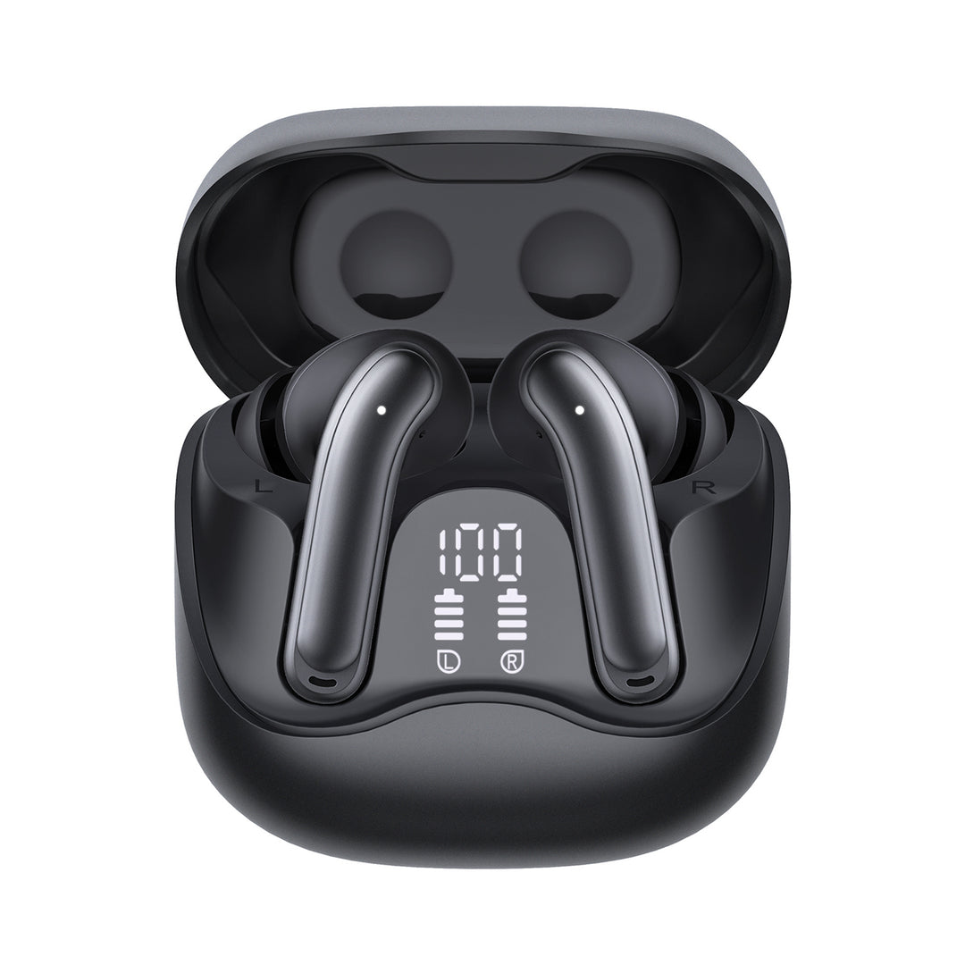 Audiocore draadloze hoofdtelefoon, hybride ANC, ENC, 6 microfoons, oplaadetui, Tuya, AC591 PRO