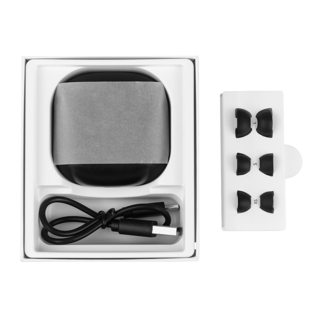 Audiocore draadloze hoofdtelefoon, hybride ANC, ENC, 6 microfoons, oplaadetui, Tuya, AC591 PRO