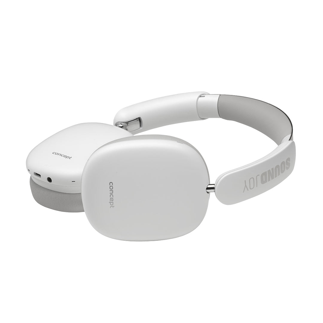 Concept SoundJoy wireless in-ear headphones, up to 70 hours playback time, Bluetooth 5.4, fast charging, active noise cancellation up to 33dB, white, HS4061