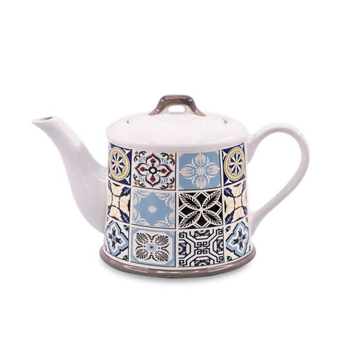 Ceramic Holiday in Porto teapot by Maestro, capacity 800ml, MR-20005-08