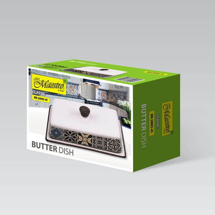 Ceramic butter dish Holiday in Porto Maestro, MR-20005-45