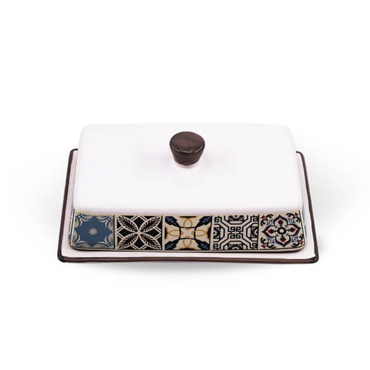 Ceramic butter dish Holiday in Porto Maestro, MR-20005-45