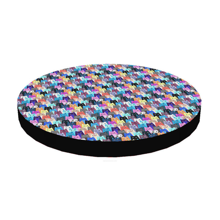 Bertoni cat bed / mattress, made of elastic foam, diameter 55 cm, Meow, Ring design