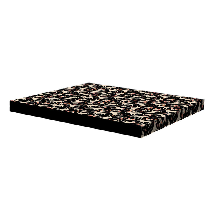 Bertoni XL dog mattress bed, foam, waterproof cover, Bullteriers pattern, EE146