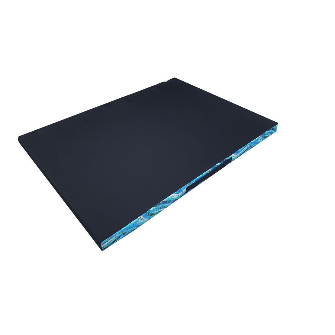 Bertoni XL dog mattress bed, foam, waterproof cover, Mosaic pattern, EE147