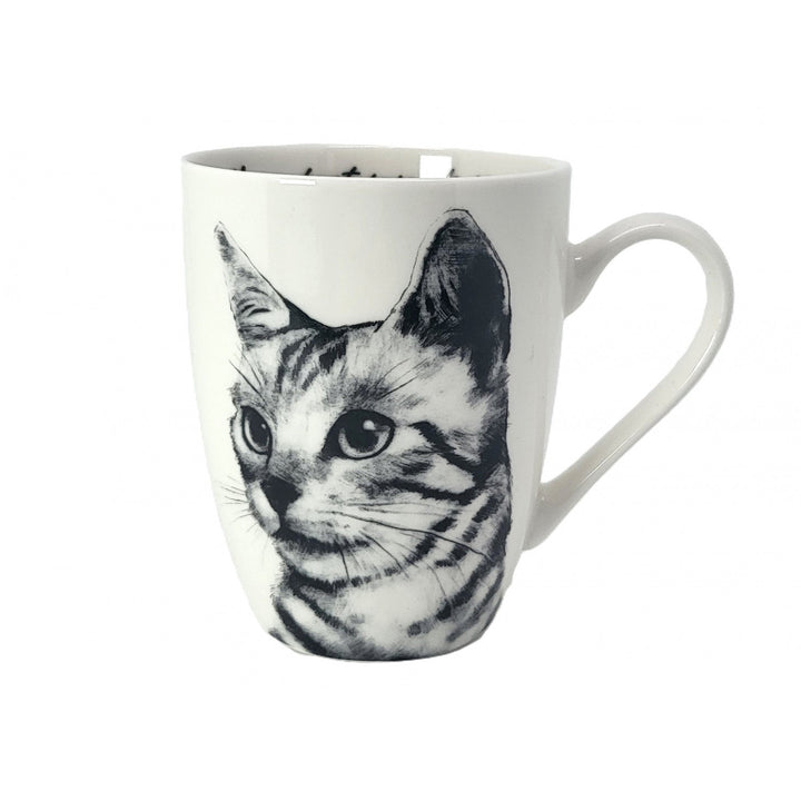 Queen Isabel porcelain mug, Sokake cat, 350ml, Q1-05218