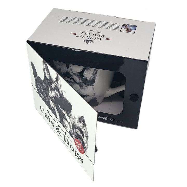 Queen Isabel porcelain mug, German Shepherd, 350ml, Q1-05232