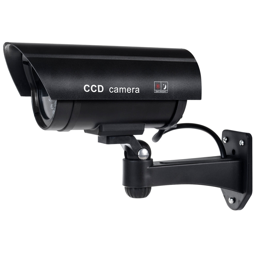Dummy camera met knipperende LED IR1100 B IR extern + 2x Varta Industrial AA batterijen