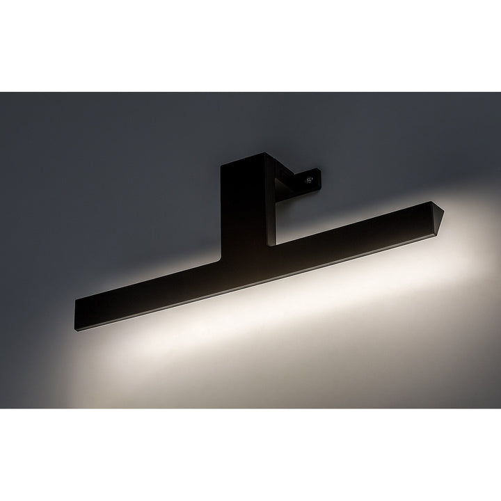 Rabalux bathroom lamp, 6W power, 4000K natural white, IP44. black, Loric