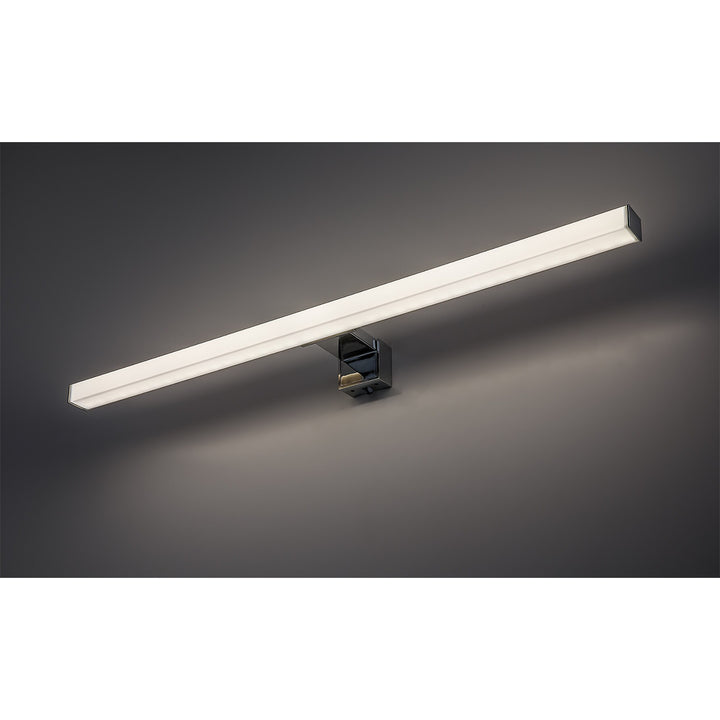 Rabalux bathroom light, 9W, natural white 4000K, IP44, chrome, Oliro