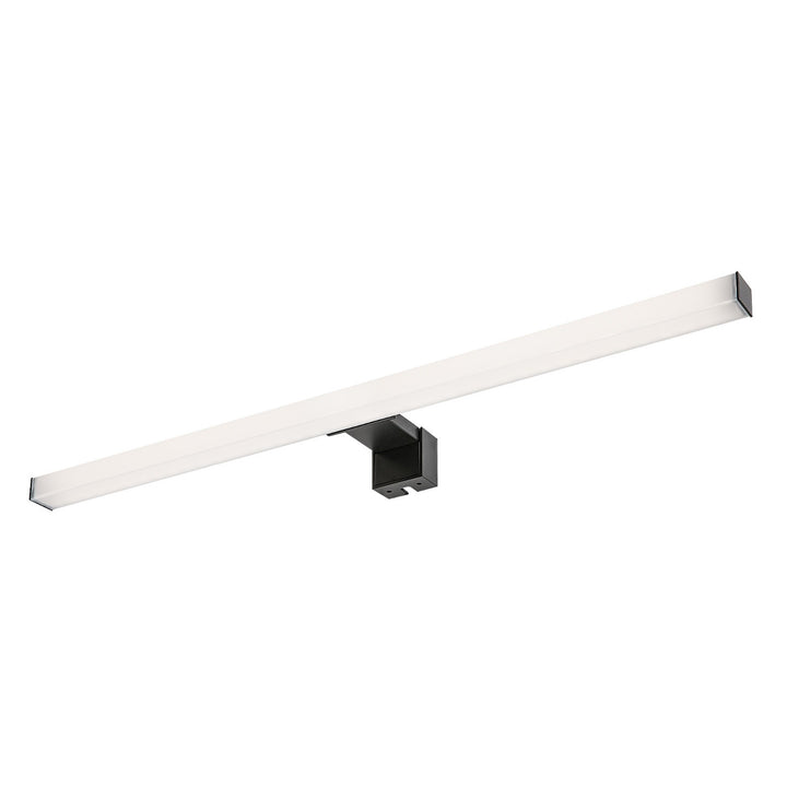 Rabalux bathroom lamp, power 9W, natural white 4000K, IP44. black, Oliro