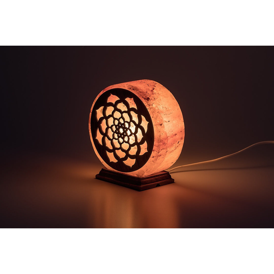 Rabalux salt lamp, E14 thread, orange, IP20, Mandali