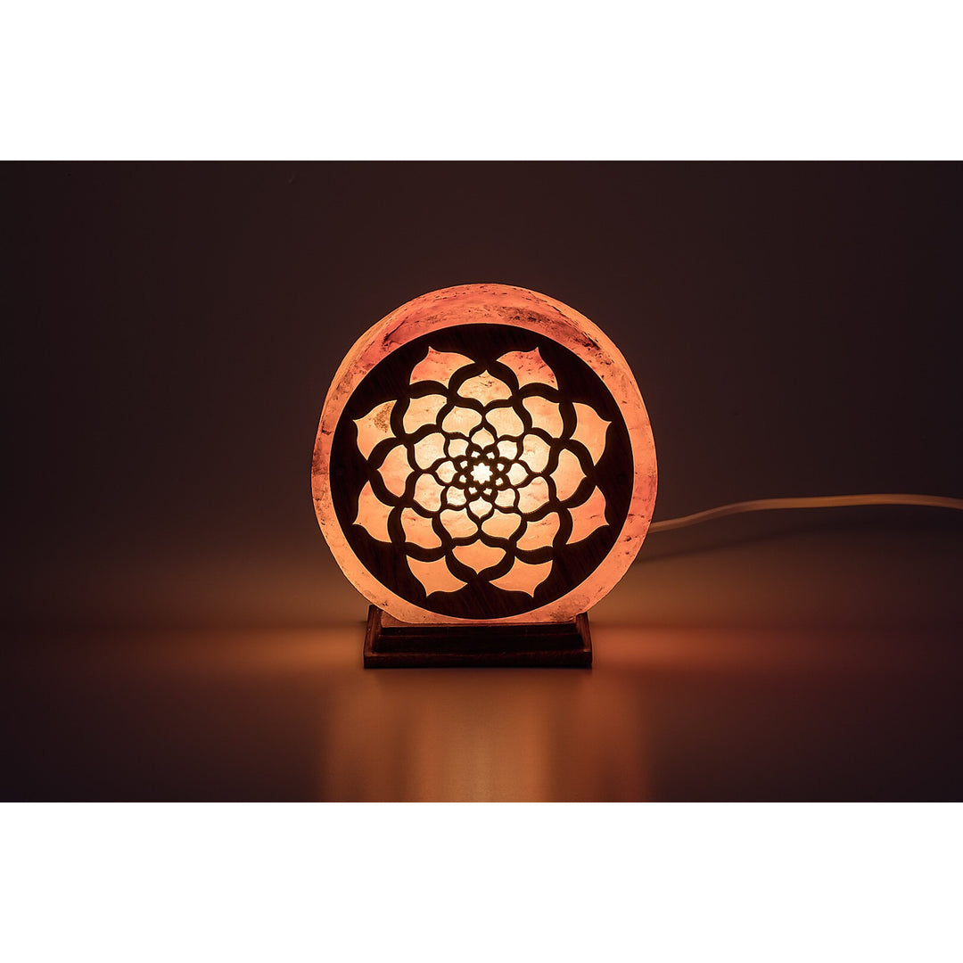 Rabalux salt lamp, E14 thread, orange, IP20, Mandali
