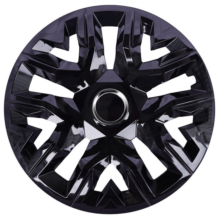 Universal hubcap 15'' NRM Perfecto black 1 piece
