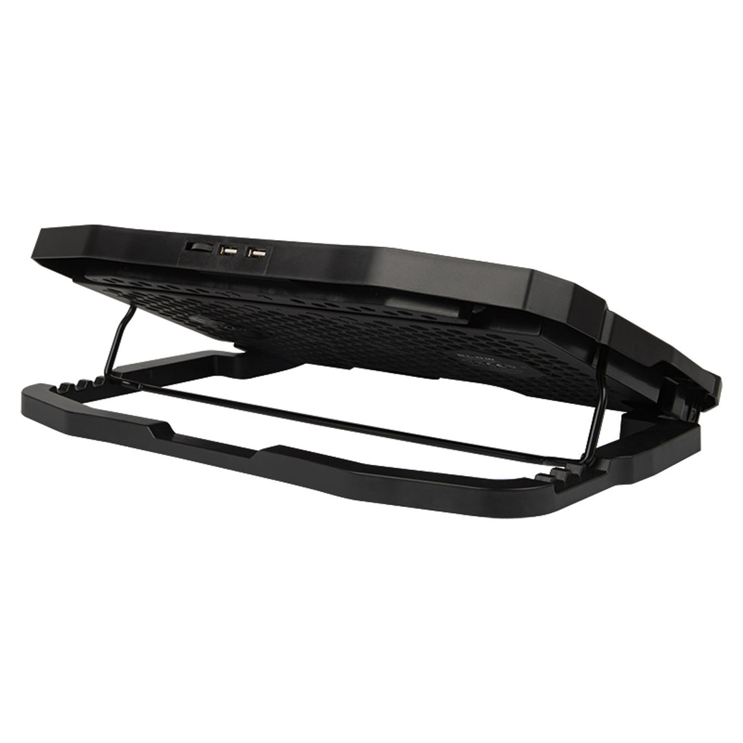 Blow Hurricane laptop cooling stand, four fans, red backlight, built-in USB hub