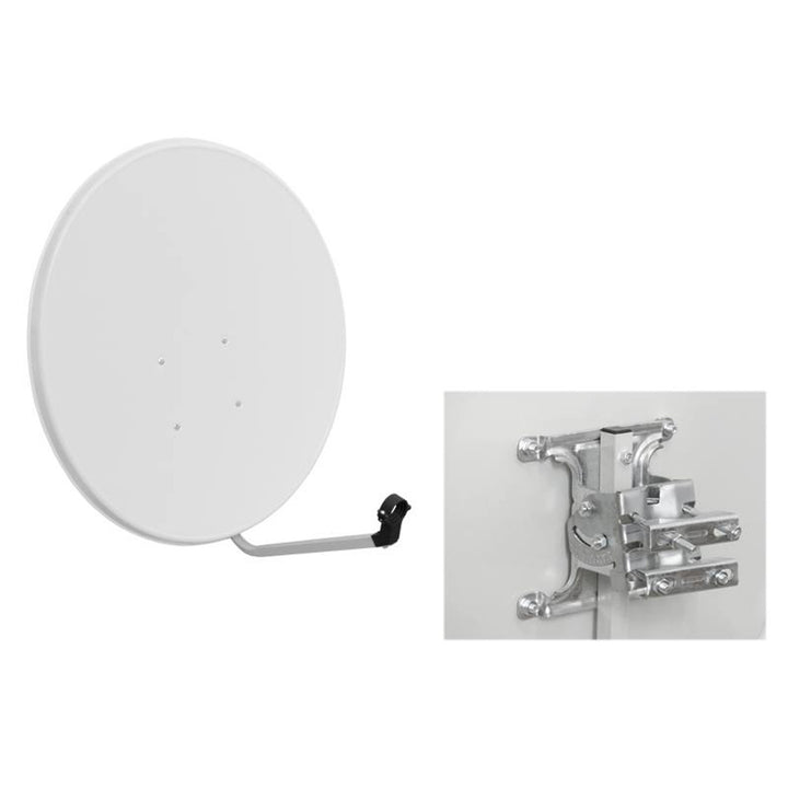 LTC satellite dish, 90cm, white, high mechanical strength, LXSAT952