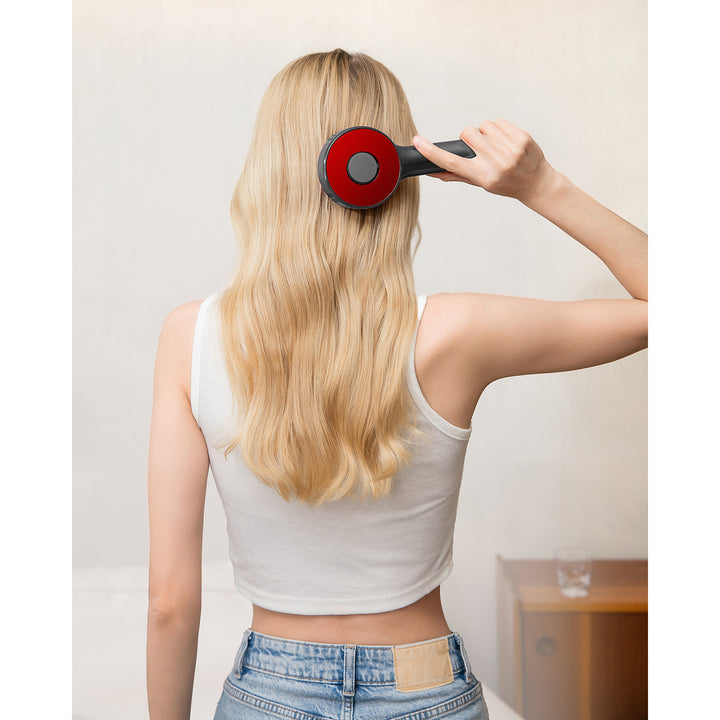 REGENERATING HAIRBRUSH MASSAGER MT6537 massaging hair and scalp brush